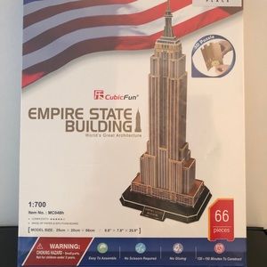 3D EMPIRE STATE PUZZLE